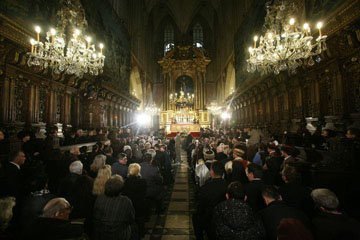 Zdjęcie z Mszy Świętej za Rodzinę Arkońską