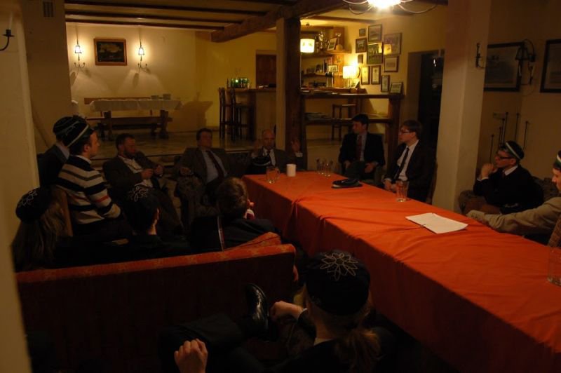 Uczestnicy seminarium wyjazdowego Arkonii podczas zajec w terenie