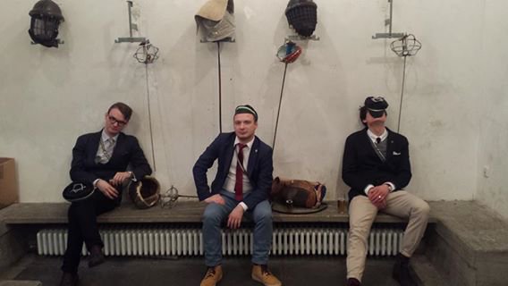 Delegacja Arkonii podczas dnia menzurowego w Kolonii