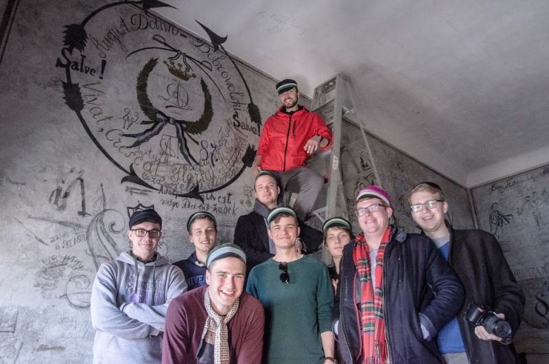 Delegacja Arkonii podczas wizyty w Tartu i Rydze