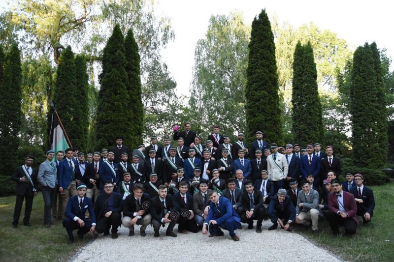 Uczestnicy komerszu jubileuszowego Sarmatii w Resursie Obywatelskiej