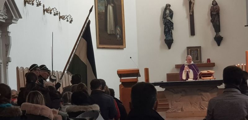 Msza święta za Rodzinę Arkońską w kościele św. Jacka